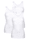 Viania Unterhemden im 3er-Pack mit Motivspitze, 3x Weiß