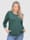 basically you Pullover mit Strickmuster, Smaragd