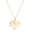 Elli Halskette Herz Weltkugel Globus Erbskette Trend 925 Silber, Gold