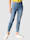 Laura Kent Jeans met decoratieve naad, Medium blue