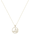 Halskette Schriftzeichen Symbol Kristalle Silber