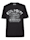 John F. Gee T-shirt en pur coton, Noir