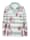 Paola Sweatshirt met strepen en bloemen, Wit/Mint/Aubergine