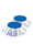Set van 2 reservemoppen ViralOff®, Wit/Blauw