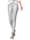 AMY VERMONT Pantalon d'aspect métallisé, Coloris argent/Blanc