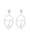 Ohrringe Ohrhänger Gesicht Design Blogger Trend 925 Silber