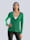 Alba Moda Strickjacke mit weiter Silhouette, Grün