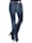 sheego by Joe Browns Jeans mit Pailletten am Bund, dark blue Denim