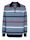 Roger Kent Sweatshirt in melange Optik, Weiß/Rauchblau/Rot