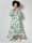Angel of Style Hemdblusenkleid mit angesagtem Camouflage Muster, Oliv