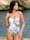 Féraud Bandeau-Badeanzug mit atmungsaktiven Spacer-Schalen, Weiß