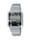 Casio Herren-Digital-Chronograph A100WE-1AEF, Silberfarben