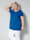 Sara Lindholm T-shirt de coupe ample, Medium blue