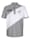 Roger Kent Poloshirt van piquémateriaal, Grijs/Wit