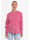 Marc Aurel Verkürzter Pullover aus elastischem Viskose-Mix, milky pink