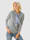 Paola Sweatshirt mit bedrucktem Bindeband, Grau