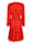 Kleid mit streckendem V-Ausschnitt