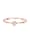 Ring Solitär Verlobung Diamant (0.11 Ct.) 750 Roségold