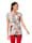 AMY VERMONT Shirt mit grafischem Print, Rot/Multicolor