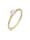 Elli Premium Ring Topas Solitär Verlobungsring 375 Gelbgold, Gold