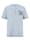 BABISTA Henley tričko s vzhledem dvojitého límce, Modrá