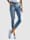 Dress In 3/4-jeans in Laura Slim model, Blauw