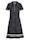 Alba Moda Jersey jurk met exclusief ALBA MODA dessin, Zwart/Wit
