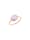 Jamelli Ring 925/- Sterling Silber Quarz lila Glänzend 2,50ct., rot
