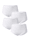 Viania Taillenslips im 4er-Pack mit weichen Beinabschlüssen, 4x Weiß