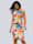 Alba Moda Strandkleid im Etuistil, Multicolor