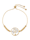KLiNGEL Bracelet avec diamants, Coloris or jaune