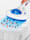 Cleanmaxx Aspirateur à main avec rayonnement UV-C anti-acariens CLEANmaxx, Blanc/Bleu