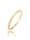 Elli Premium Ring Basic Geo Twisted Gedreht Bandring 585 Gelbgold, Gold
