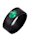 Diemer Farbstein Onyx-Ring mit Smaragd, Schwarz