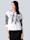 Alba Moda Sweatshirt met modieuze details, Offwhite/Zwart