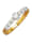 Amara Damenring mit lupenreinen Brillanten, Weißgold
