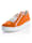 Alba Moda Sneaker mit Ziernieten, Orange