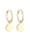 Ohrringe Creolen Smile Emoji Face Emaille 925 Silber