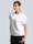Alba Moda Shirt in trendiger Sweatshirt Optik, Weiß