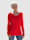 Dress In Pullover mit V-Ausschnitt, Rot