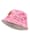 Codello Fischerhut mit angesagtem Logo-Print aus Canvas, pink