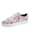 Liva Loop Sneakers à plateau à motif floral aux couleurs vives, Blanc/Multicolore