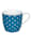 2tlg. Kaffeebecher-Set 'Turquoise Dots & Lines'