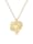 Elli Halskette Herz Medaillon Ornament 925 Sterling Silber, Gold