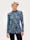 MONA Shirt mit modischem Grafikdruck, Marineblau/Blau