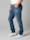 John F. Gee Jeans Slim Fit, Blue bleached