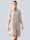 Alba Moda Kleid mit Stufen im Rockteil, Off-white/Taupe/Schwarz