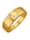 Golden Style Ring med 3 vita kristaller, Guldfärgad