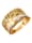 Diemer Diamant Lebensbaum-Ring in Gelbgold 585, Grün