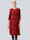 Alba Moda Kleid mit Karo-Druck, Rot/Schwarz